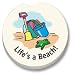 Life's a Beach Car Coaster, Single