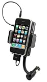 Car Kit Mount Holder FM Transmitter for iPhone iPod MP3 or any with 3.5mm Plug