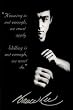 (24x36) Bruce Lee (Quotes) Art Poster Print
