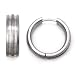 Jewelry : Titanium Huggie Hoop Earrings