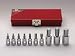 Wright Tool 311 10pc 3/8 & 1/2 Drive Hex Bit Socket Set