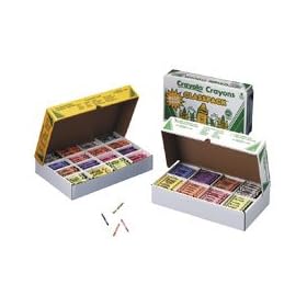 Crayon Classpack, 800 Count, Regular Size, Assorted Colors by