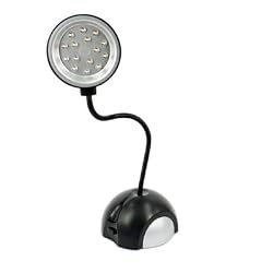 Black Modern LED Mini Desk Light - USB or Battery Power