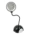 Black Modern LED Mini Desk Light - USB or Battery Power