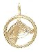 Jewelry : Charm 14kt Gold Horse - PD1167