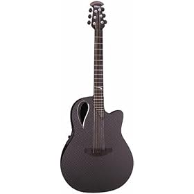 Adamas 2080 Contour Acoustic-Electric Guitar w  Case, Natural Woven Top by 