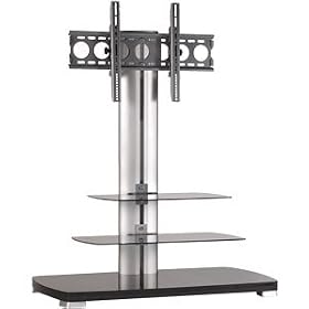 SANUS SYSTEM Flat Panel TV Stand Furniture ( Platinum ) by Sanus
