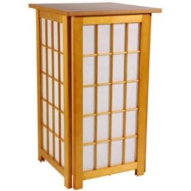 Unique Home Décor - 27 Tall Hokkaido Japanese End Table Nightstand Shoji Lantern Lamp -... by ORIENTAL FURNITURE
