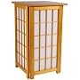 Unusual Eclectic Lighting Lanterns - 27" Tall Hokaido Japanese Shoji Lantern Floor Lamp - HONEY