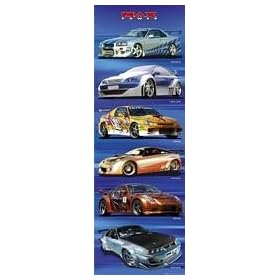 1art1 - 31842 - Poster de Porte - Sport Automobile - Max Power - 158 X 53 cm