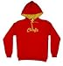 Kansas City Chiefs Girls Medium Weight Hooded Top, Size= Medium