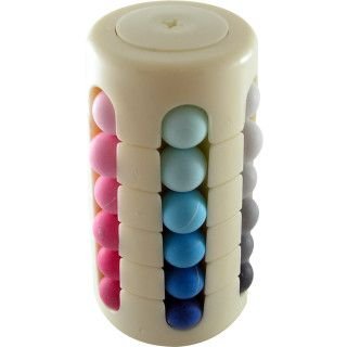 Vintage Hungarian Tower of Babel - Magic Tower - Rotating Beads Puzzle (difficulty 9 of 10)