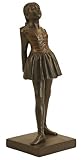 Degas Little Dancer of Fourteen Years Marble Statue - Small