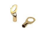 Monster 200 Crimpable Ring Terminals (8-gauge, 3/8 stud)
