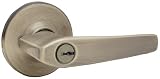 Kwikset 405DL 5 CP Security Delta Entry Lever, Antique Brass