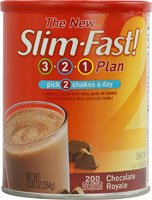 Slim-Fast 3-2-1 Plan Optima Shake Mix Chocolate Royale -- 12.83 oz