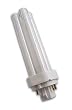 GE 97610 - F26DBX/827/ECO4P - 26 Watt Plug-In Compact Fluorescent Quad Tube Light Bulb, 4 Pin, 2700K