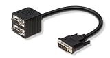 Analog Y Splitter - 1 Dvi-i(m-dl) HD15for HD15-F
