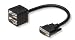Analog Y Splitter - 1 Dvi-i(m-dl) HD15for HD15-F