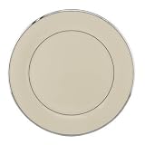 Lenox Solitaire Platinum Banded Ivory China Buffet/Service Plate