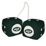 New York Jets Fuzzy Dice
