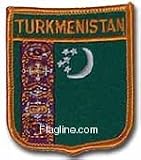 Turkmenistan - Country Shield Patches