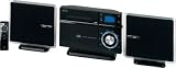 AEG MC 4433 Vertikal Stereoanlage (CD/MP3/WMA-Player, 60 Watt, USB 2.0) schwarz