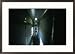 Search : Narrow hallway in sleeper car on board Via Rail Canada train Subject Framed Art Poster Print by Todd Gipstein, 29x21