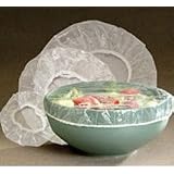 Set of 10 Reusable Elastic Bowl Covers - 3 Sizes