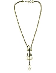 Elena Canter "Gargantilla Mai" Bronze Gargantilla Mai Crystal Drop Necklace