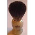 Omega Stripey 100% Pure Badger Shaving Brush with Stand-#63171 - Made in Italy