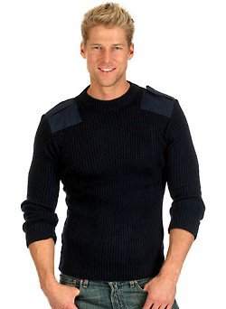 Buy Mens' Crew-Neck Elbow Patch Sweater online at Discounted New and Used prices. Delivered to your door with Off-The-Bookshelf.