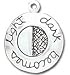 Solid Sterling Silver Dark Becomes Light