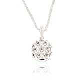 M&L Fine Jewelry 18kt White Gold Diamond Pendant .81ct