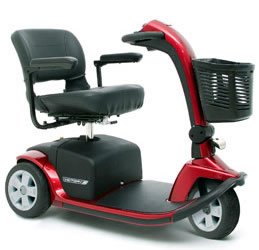 Pride Victory 10 3-Wheel Scooter - Red