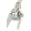 Ratchet Action Rail Mount Antenna Mount Rail Mount S/S With Cable Feed Hole