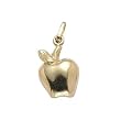 Apple Charm 14k Gold 17mm
