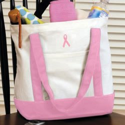 Cathy's Concepts Breast Cancer Carry All Tote