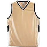 Augusta Sportswear Sleeveless Tri-Color Basketball Dazzle Game Jersey 775 at Augusta