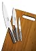 3 Piece Knife Set with Board