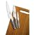 Global Special Edition 3 Piece Kitchen Knife Set with Bamboo Cutting Board