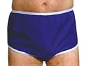 Pull On Style Adult Swim Diaper - Medium Blue