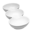 Bianco Nero 3-Section Serving Dish