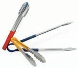 Black Kool Touch Tongs, 9-1/2''