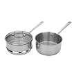 MIU France Stainless Steel Double Boiler, 2-Quarts