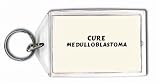 Cure Medulloblastoma Keychain
