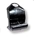 67 Camaro Convertible Inner Rearview Mirror Boot, Black