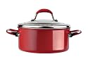Meyer Select Advantage Non-stick Stockpot, Red, 24 cm, 4.5 Litre