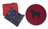 Labrador (Chocolate) Cosmetic Bag (Dog Breed Make-up Case)