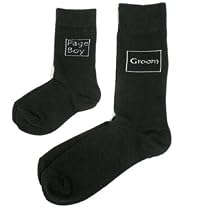 Groom Wedding Socks - (UK Adult Size 6-12/Euro Size 39-46)